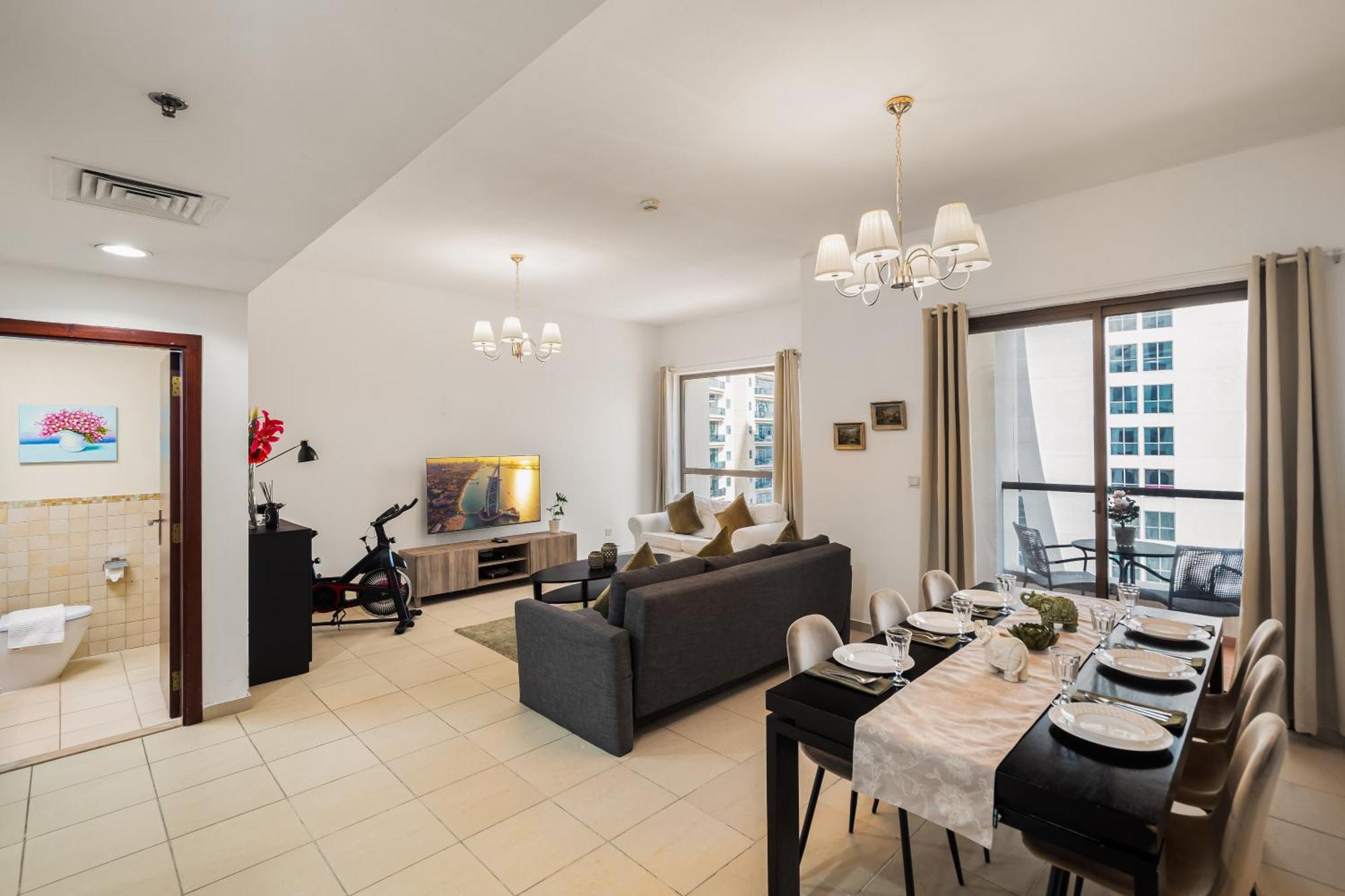 Beautiful 2Br & 4Br Apartments On Jbr Beach, Walking Distance To Bluewaters Island - By Sunkissed Holiday Homes Dubaï Extérieur photo